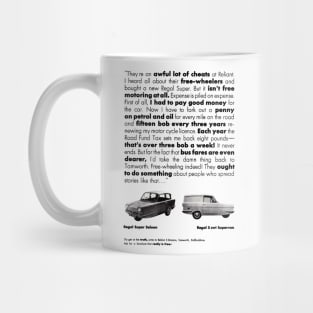 RELIANT REGAL - advert Mug